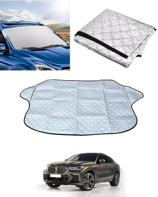 MATIES Windshield Sun Shade For BMW X6(Silver)