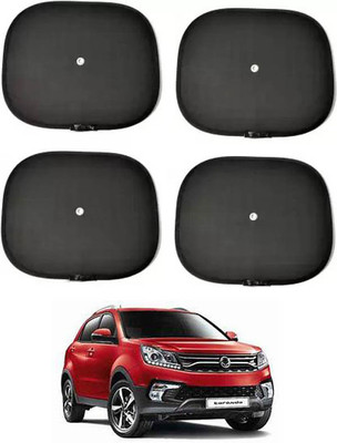 APICAL Side Window Sun Shade For Universal For Car Universal For Car(Black)