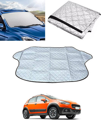 RKPSP Windshield Sun Shade For Fiat Avventura(Silver)