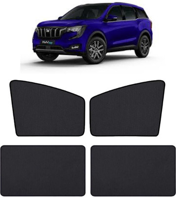 RAKRISH Rear Window, Side Window Sun Shade For Mahindra XUV 700(Black)