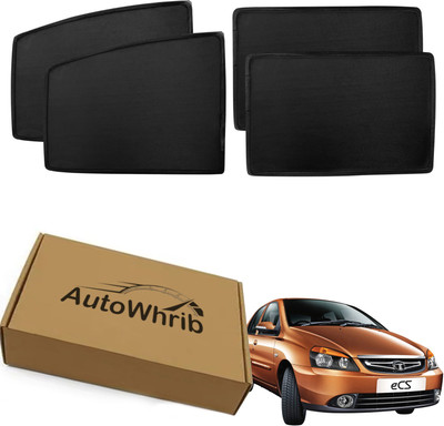 Autowhrib Side Window Sun Shade For Tata Indigo CS(Black)