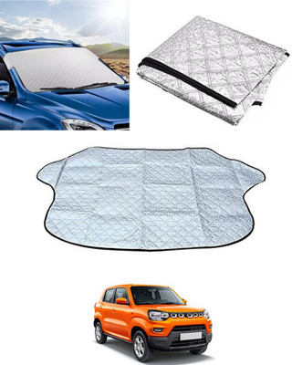 AYW Windshield Sun Shade For Maruti Suzuki Universal For Car(Silver)