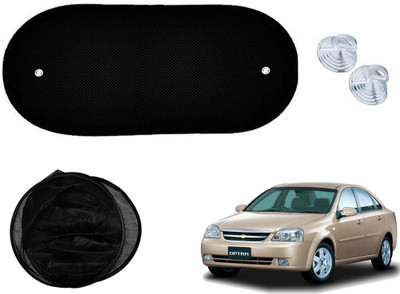 Automotive Prist Rear Window Sun Shade For Chevrolet Optra(Black)