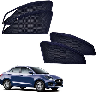 HARKRISH Side Window Sun Shade For Maruti Suzuki Dzire(Black)