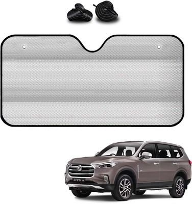 COSMOGEAR Windshield, Dashboard, Rear Window Sun Shade For MG Gloster(Silver)