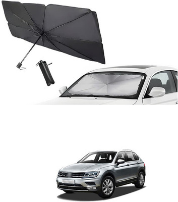 GONAMA Rear Window Sun Shade For Volkswagen Universal For Car(Silver)