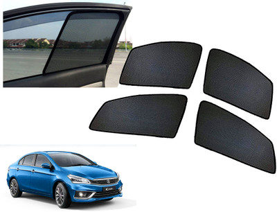 AUTO PEARL Side Window Sun Shade For Maruti Suzuki Ciaz(Black)