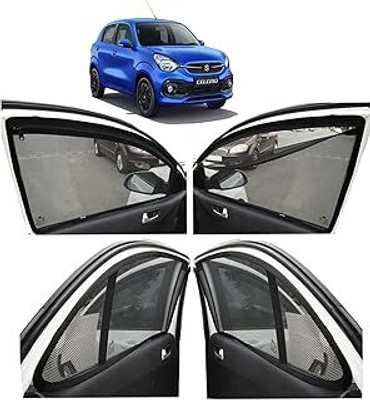 HARKRISH Side Window Sun Shade For Maruti Suzuki Celerio(Black)