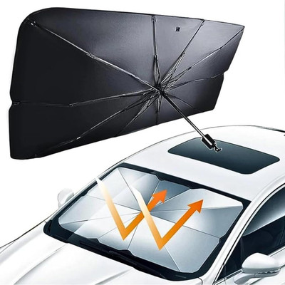 DRUMSTONE Dashboard Sun Shade For Universal For Car Universal For Car(Multicolor)