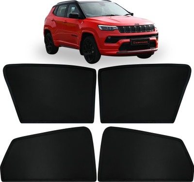autoluxer Side Window Sun Shade For Jeep Compass(Black)