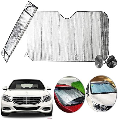 AUTO PEARL Dashboard, Windshield Sun Shade For Mercedes Benz S-Class(Silver)