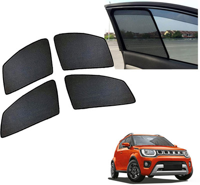 PEEPS STORE Side Window Sun Shade For Maruti Suzuki Ignis(Black)