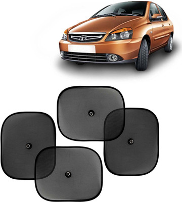 Kingsway Side Window, Rear Window, Windshield Sun Shade For Tata Indigo CS(Black)