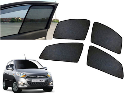 AUTO PEARL Side Window Sun Shade For Hyundai i10(Black)