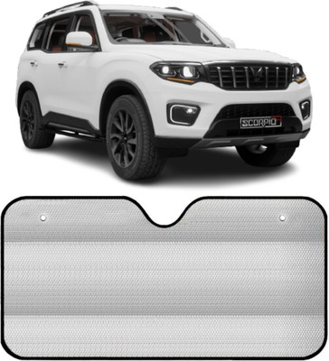 RideXpert Dashboard Sun Shade For Mahindra Scorpio(Silver)