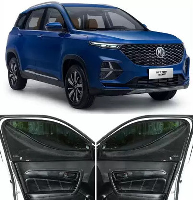 G ILIKA Side Window Sun Shade For Tata Hector(Black)