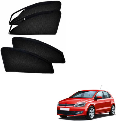 PEEPS STORE Side Window Sun Shade For Volkswagen Polo(Black)