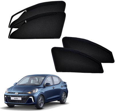 HARKRISH Side Window Sun Shade Aura(Black)