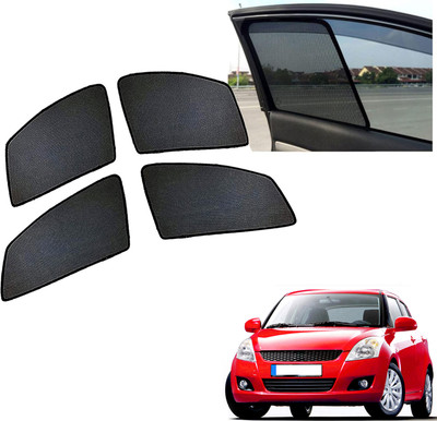 PEEPS STORE Side Window Sun Shade For Maruti Suzuki Swift(Black)