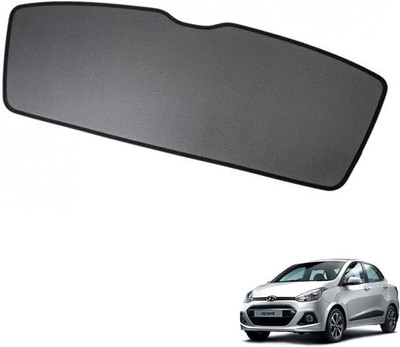 PAHWAAL Rear Window Sun Shade For Hyundai Xcent(Black)