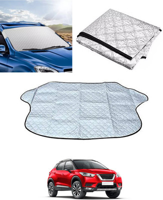 MATIES Windshield Sun Shade For Nissan Kicks(Silver)