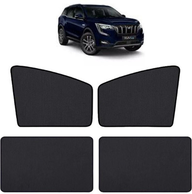 RAKRISH Rear Window, Side Window Sun Shade For Mahindra XUV 700(Black)
