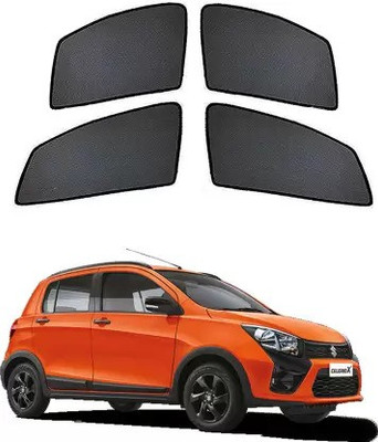 RAKRISH Rear Window, Side Window Sun Shade For Maruti Suzuki Celerio(Black)