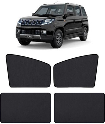 TOP VECHILE Rear Window, Side Window Sun Shade For Mahindra TUV 300(Black)