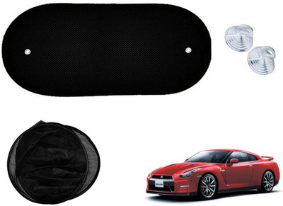 Automotive Prist Rear Window Sun Shade For Nissan GTRNew(Black)