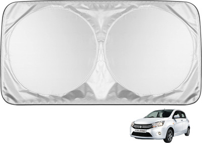 MOCKHE Windshield Sun Shade For Maruti Suzuki Celerio(Silver)