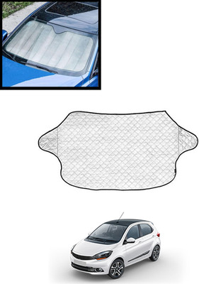AYW Windshield Sun Shade For Tata Tiago(Silver)