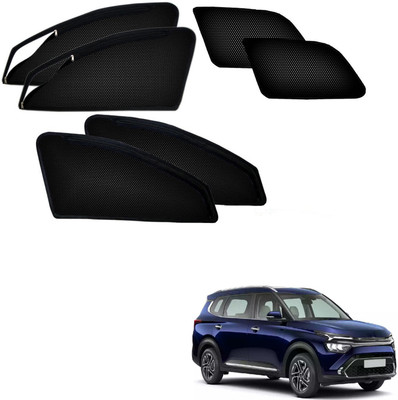 PEEPS STORE Side Window Sun Shade For Kia Carens(Black)
