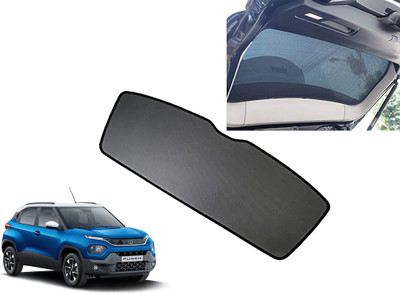 AUTO PEARL Rear Window Sun Shade For Tata Punch(Black)