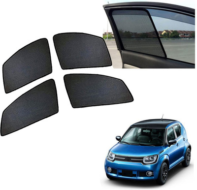 PEEPS STORE Side Window Sun Shade For Maruti Suzuki Ignis(Black)