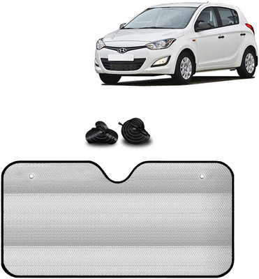 Kingsway Windshield, Dashboard Sun Shade For Hyundai i20(Silver)