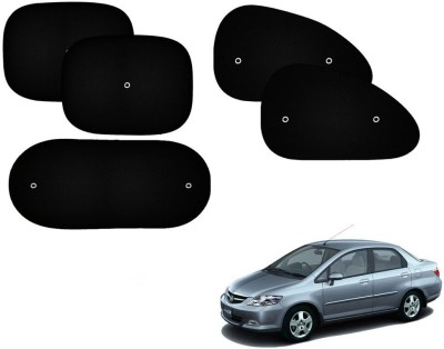 Automotive Prist Side Window Sun Shade For Honda City ZX(Black)