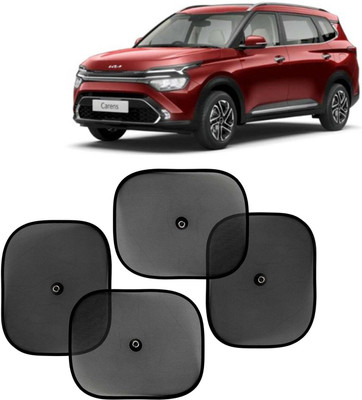 Kingsway Side Window, Rear Window, Windshield Sun Shade For Kia Carens(Black)