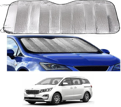 ROSHNEER ENTERPRISES Windshield Sun Shade For Kia Carnival(Silver)