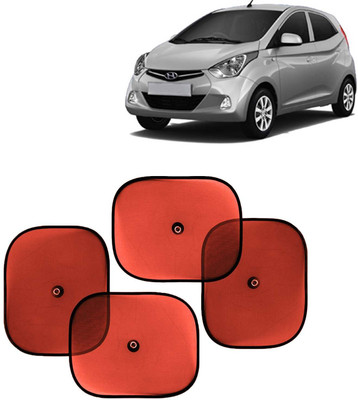 Kingsway Side Window, Rear Window, Dashboard, Sun Roof, Windshield Sun Shade For Hyundai Eon(Red)