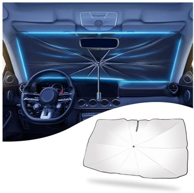 Mantra Impex Dashboard, Windshield, Sun Roof Sun Shade For Honda, Tata, Toyota 1 Series(Silver)