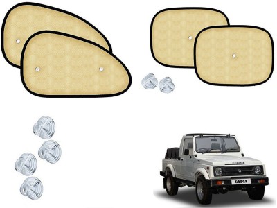 Shop Buy Side Window Sun Shade For Maruti Suzuki Gypsy MG-410(Beige)