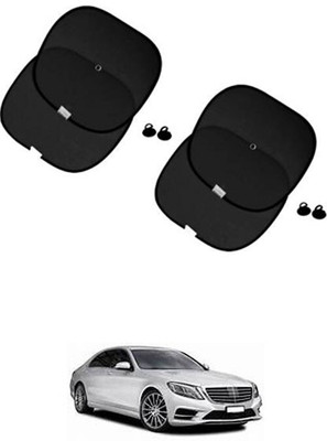 FKOK Side Window Sun Shade For Mercedes Benz S320(Black)