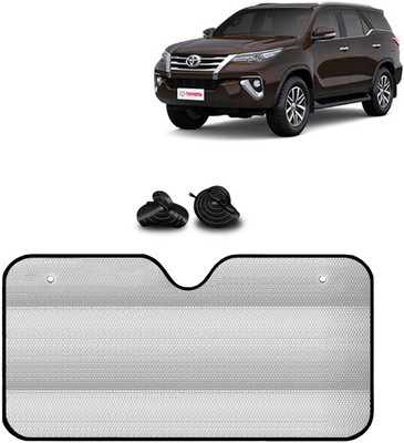 Kingsway Windshield, Dashboard, Rear Window Sun Shade For Toyota Fortuner(Silver)