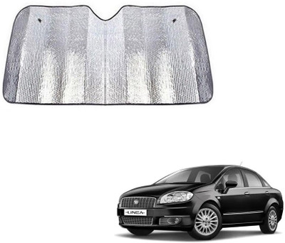 SPREADX Windshield Sun Shade For Fiat Linea(Silver)