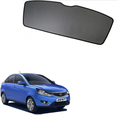 TASAZE Rear Window Sun Shade For Tata Zest(Black)