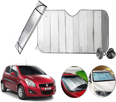 AUTO PEARL Dashboard, Windshield Sun Shade For Maruti Suzuki Ritz(Silver)