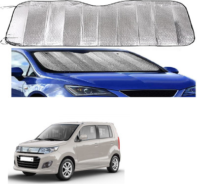 ROSHNEER ENTERPRISES Windshield Sun Shade For Maruti Suzuki WagonR Stingray(Silver)