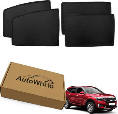 Autowhrib Side Window Sun Shade For Kia Universal For Car(Black)