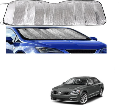 ROSHNEER ENTERPRISES Windshield Sun Shade For Volkswagen Passat(Silver)