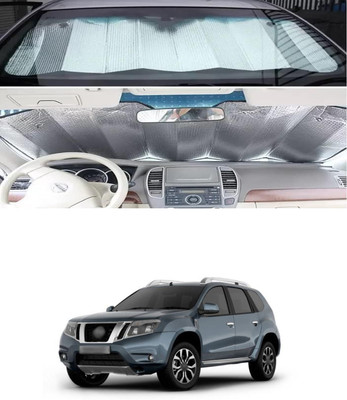 XZRTZ Windshield Sun Shade For Maruti Suzuki Brezza(Silver)